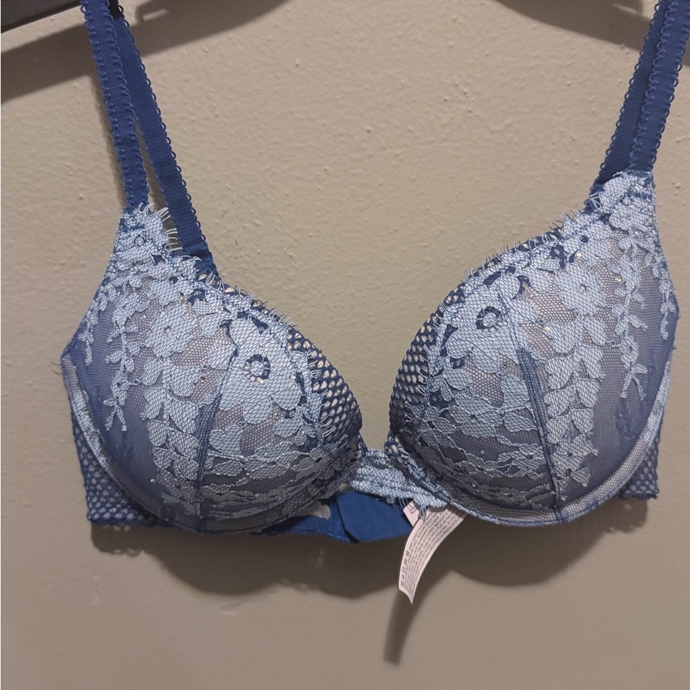 Victoria's Secret Lace Bra in Blue